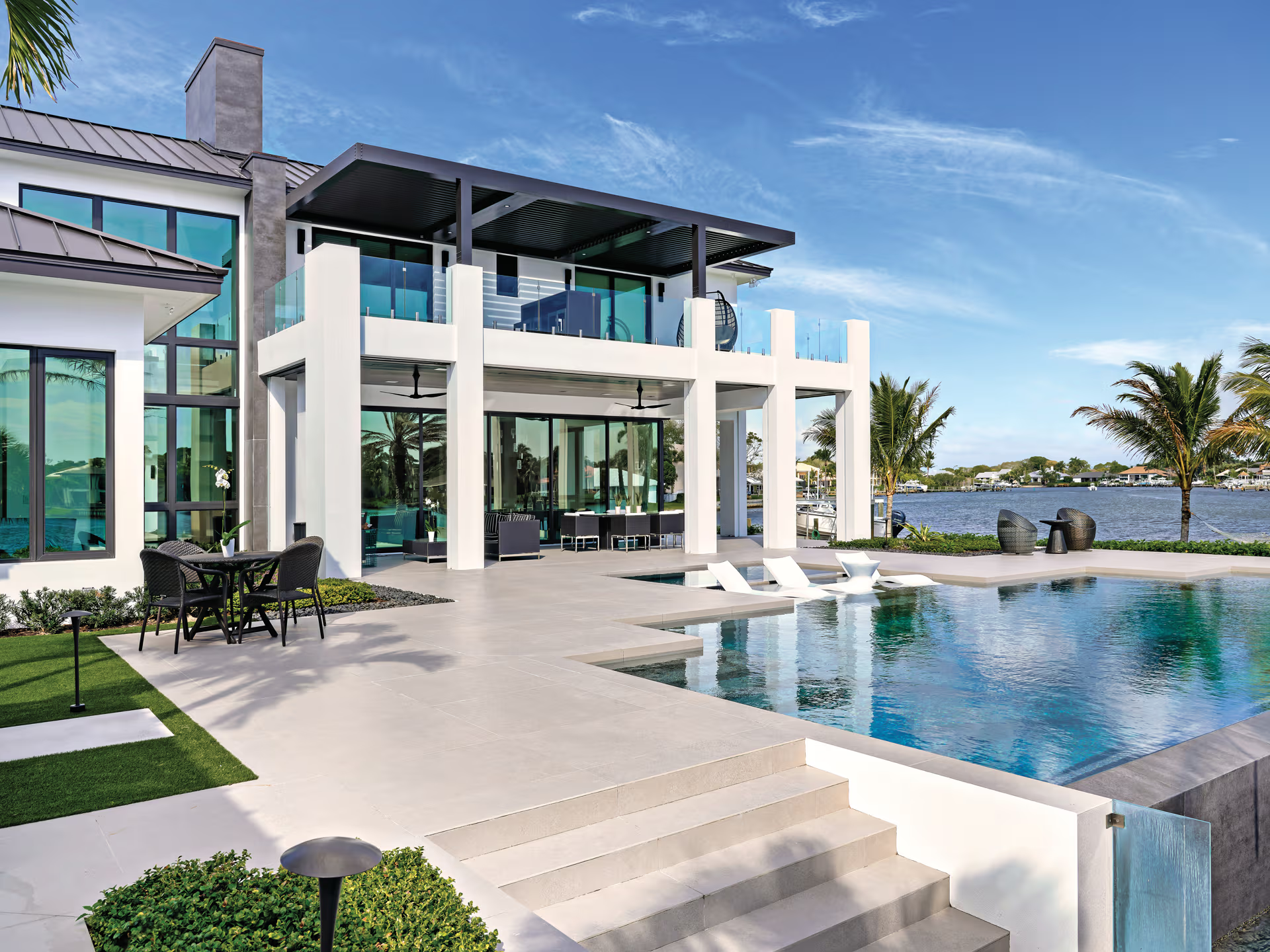 impact windows on a home in Palm City Florida